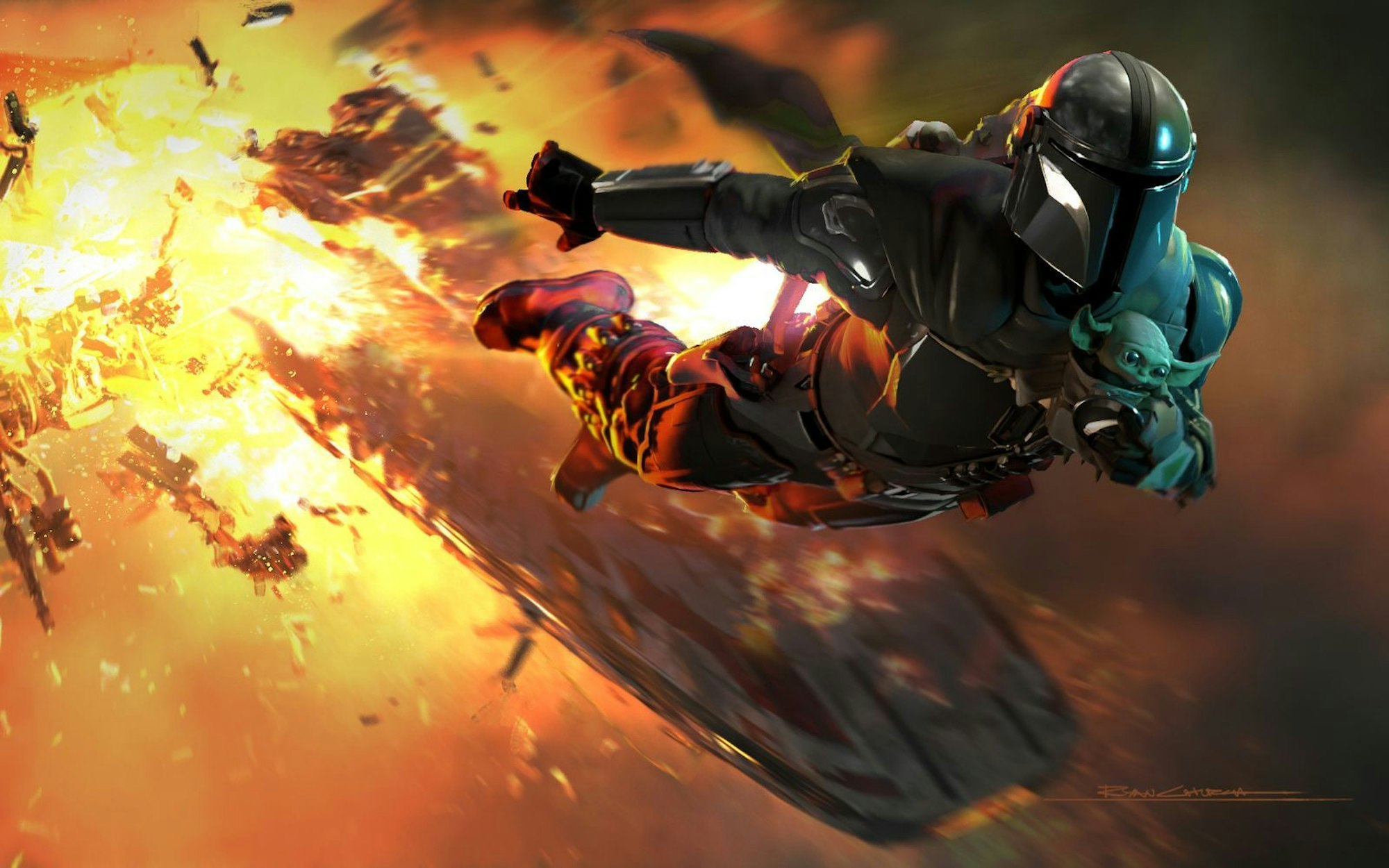 „Star Wars“ geht schon bald im Kino weiter: Im Mai startet „The Mandalorian & Grogu“. (Bild: Lucasfilm / Disney)