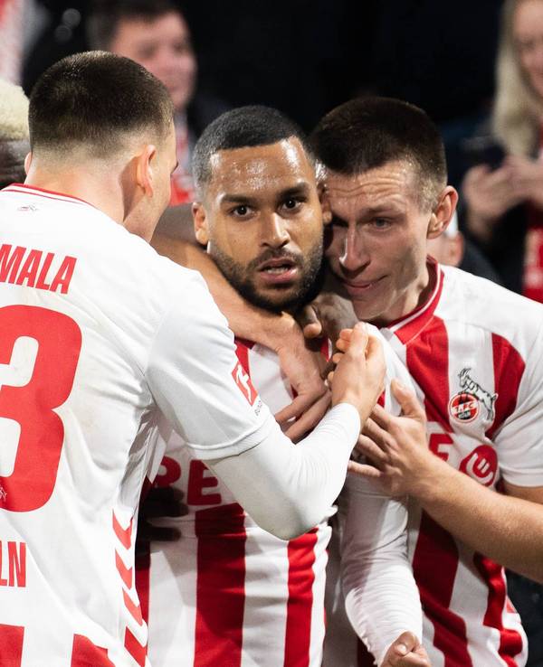 Linton Maina (1. FC Köln, Mitte) hat sich eine Rippe gebrochen.