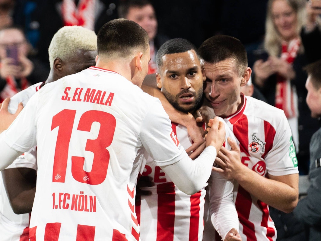 Linton Maina (1. FC Köln, Mitte) hat sich eine Rippe gebrochen.