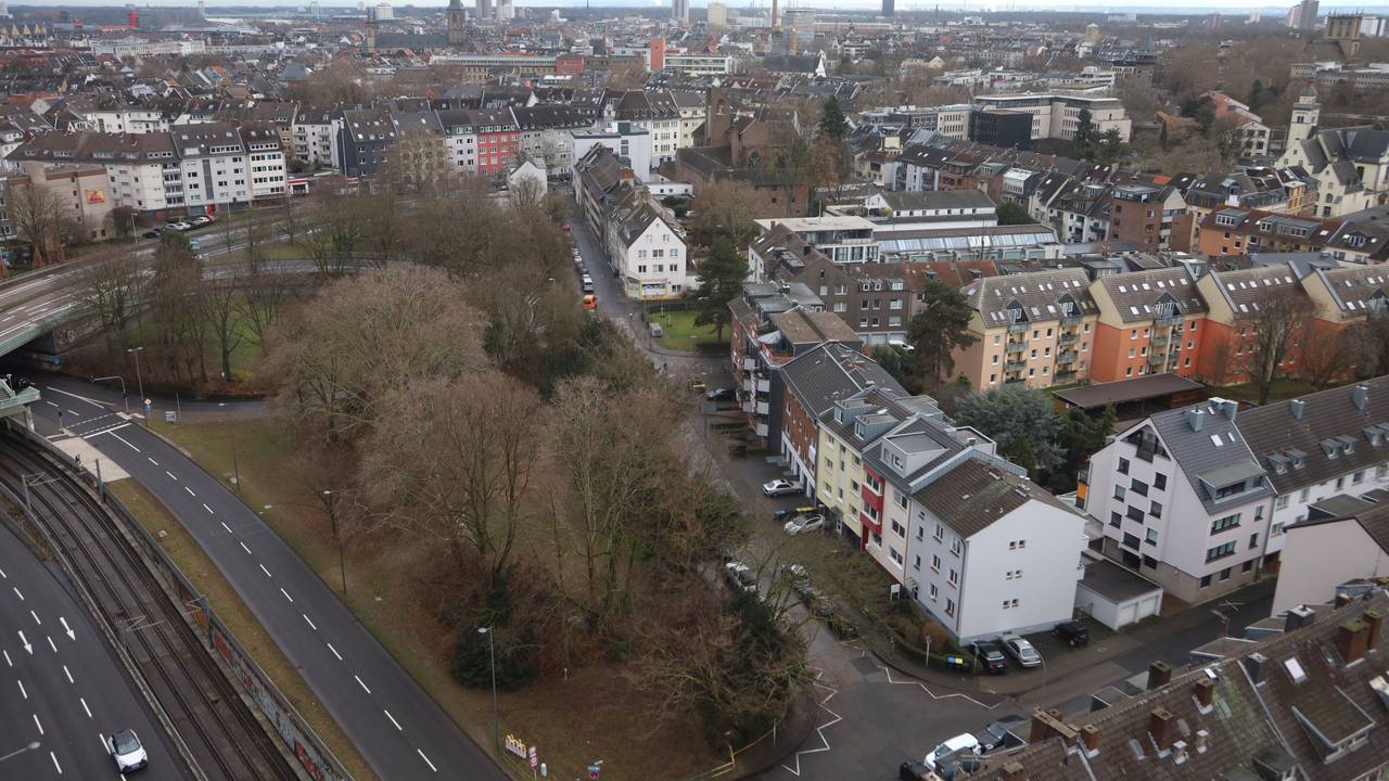Hier soll das erste Kölner Suchthilfezentrum (SHZ) entstehen.