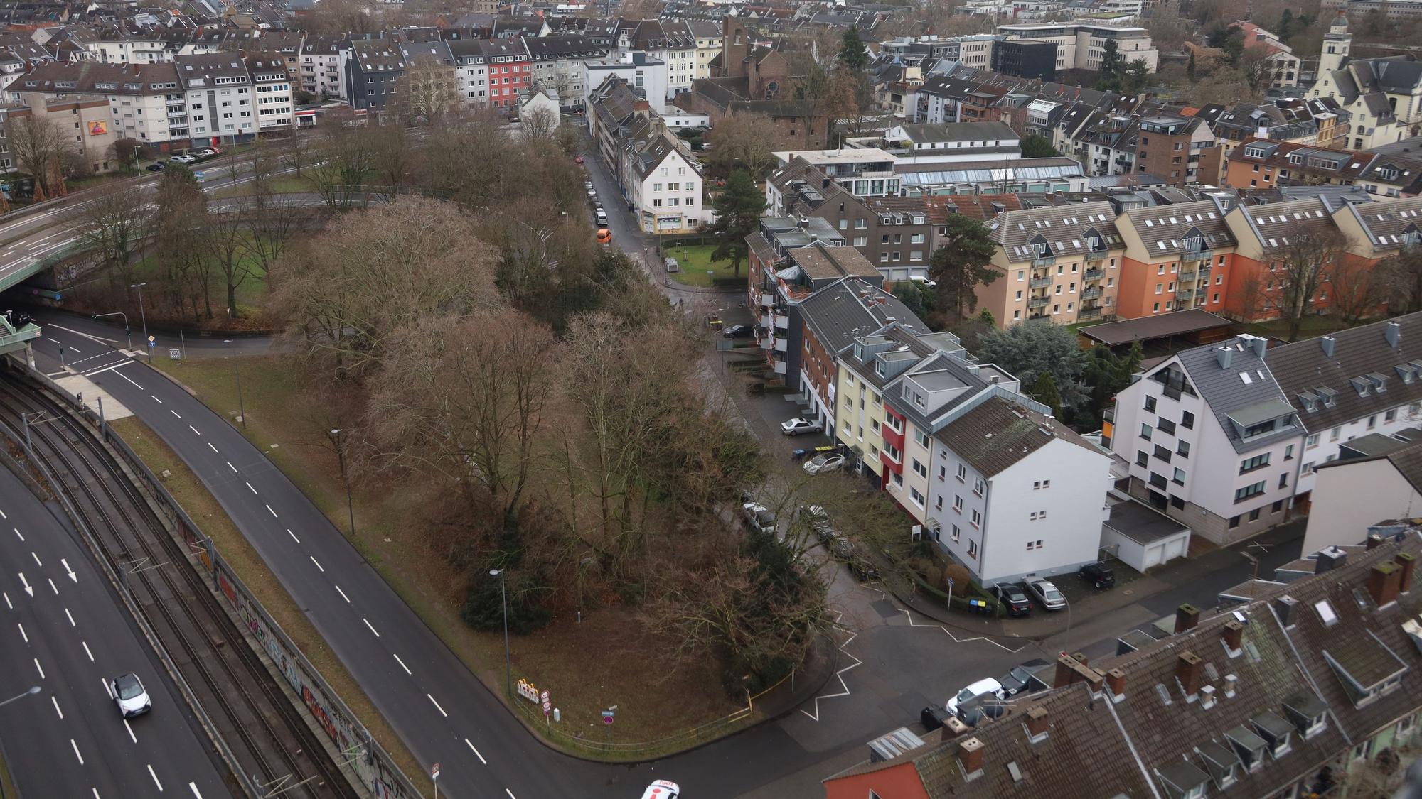 Hier soll das erste Kölner Suchthilfezentrum (SHZ) entstehen.