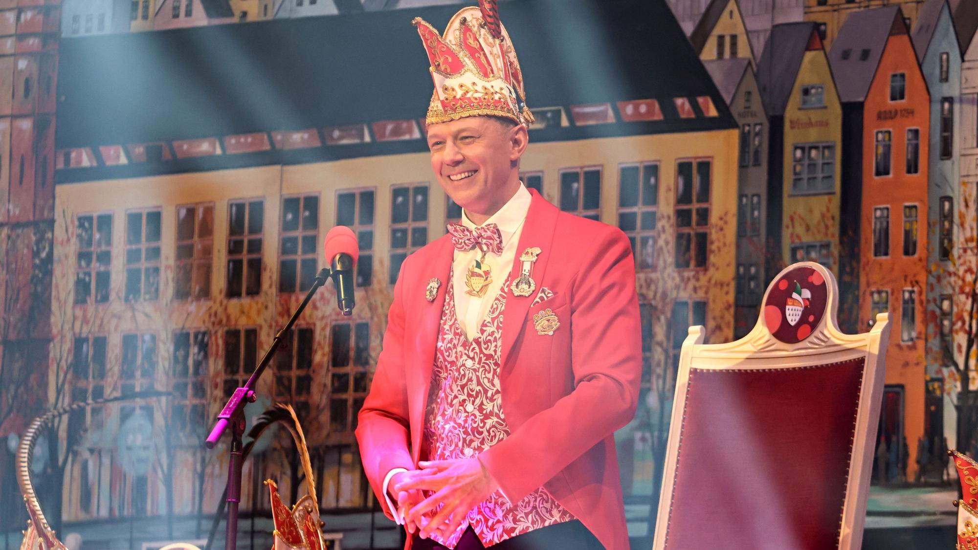 Marcus Gottschalk als Sitzungsleiter im Gürzenich.