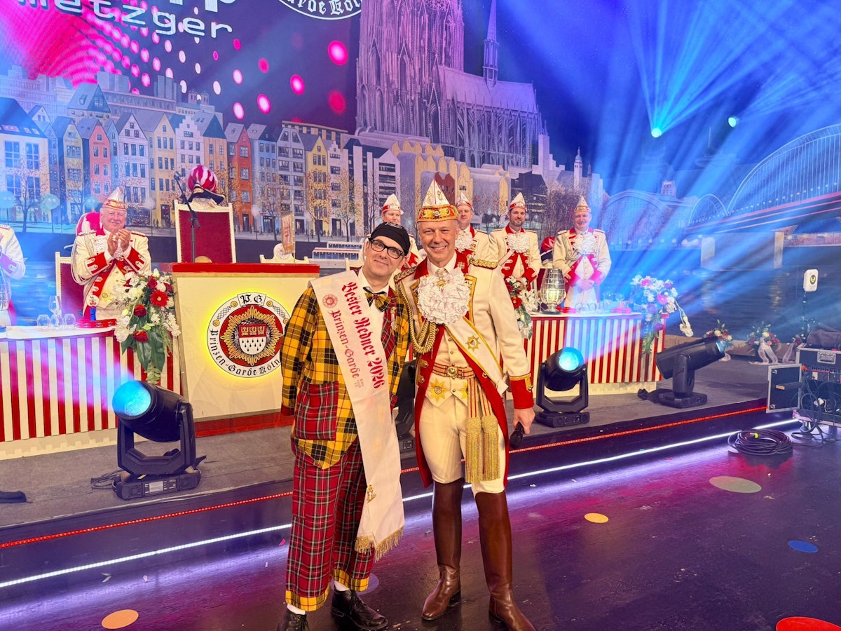 Marcus Gottschalk mit Marc Metzger.