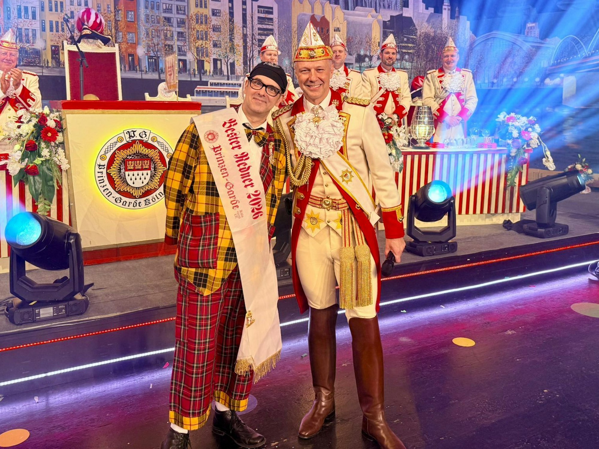 Marcus Gottschalk mit Marc Metzger.