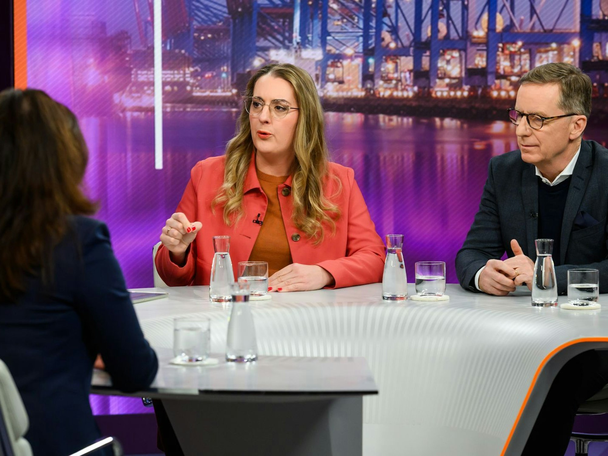 „Was die CDU Lifestyle genannt hat, ist eine absolute Unverschämtheit für die Lebensrealität von Frauen“, empörte sich Katharina Dröge. (Bild: ZDF/Jule Roehr)