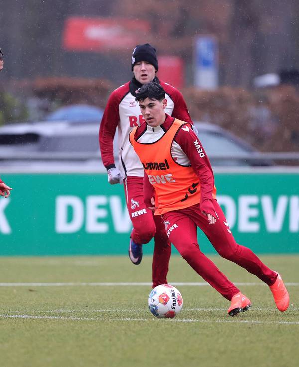 Felipe Chavez im Training des 1. FC Köln.