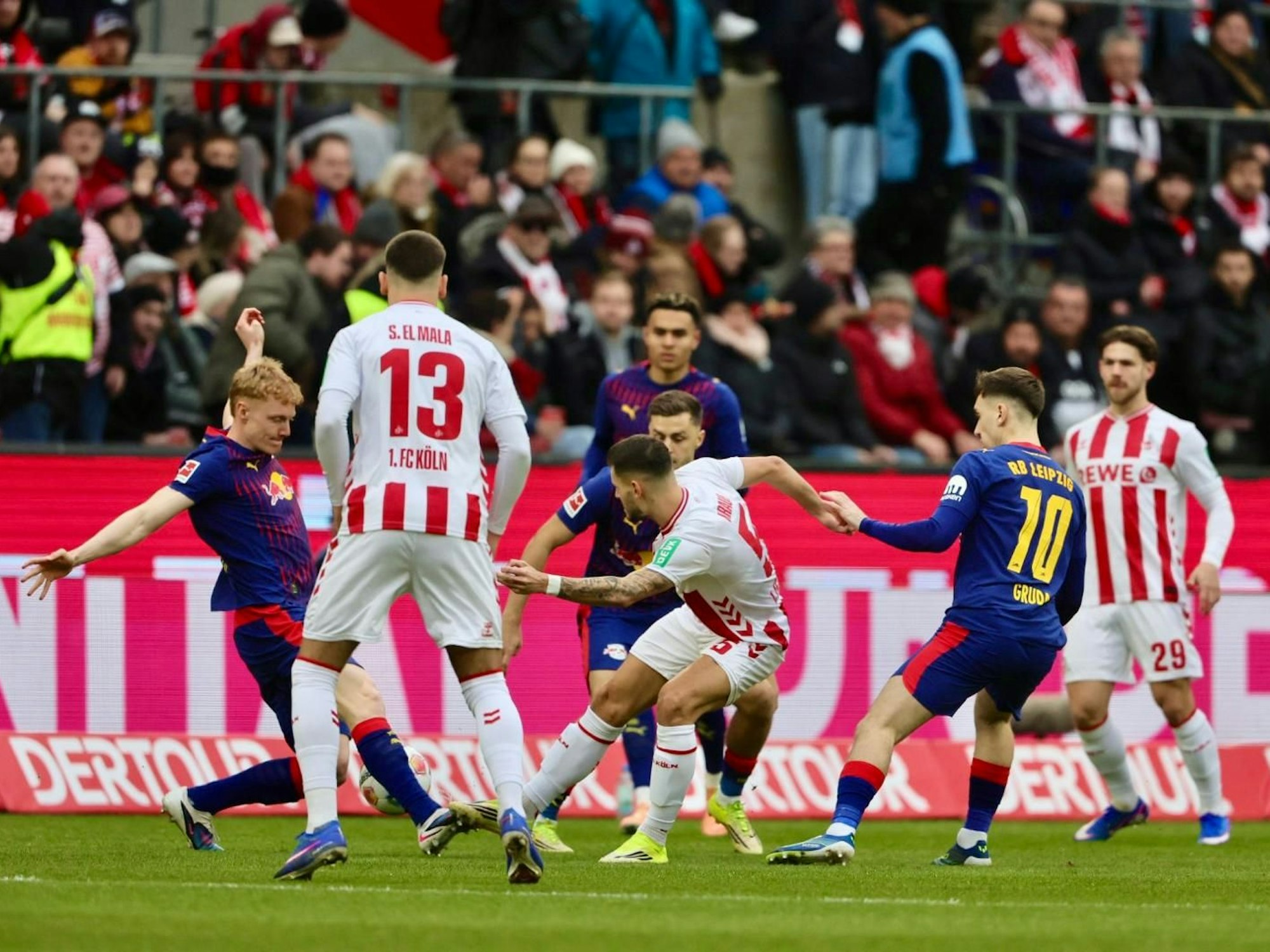 Der 1. FC Köln ist am 21. Spieltag gegen RB Leipzig gefordert.