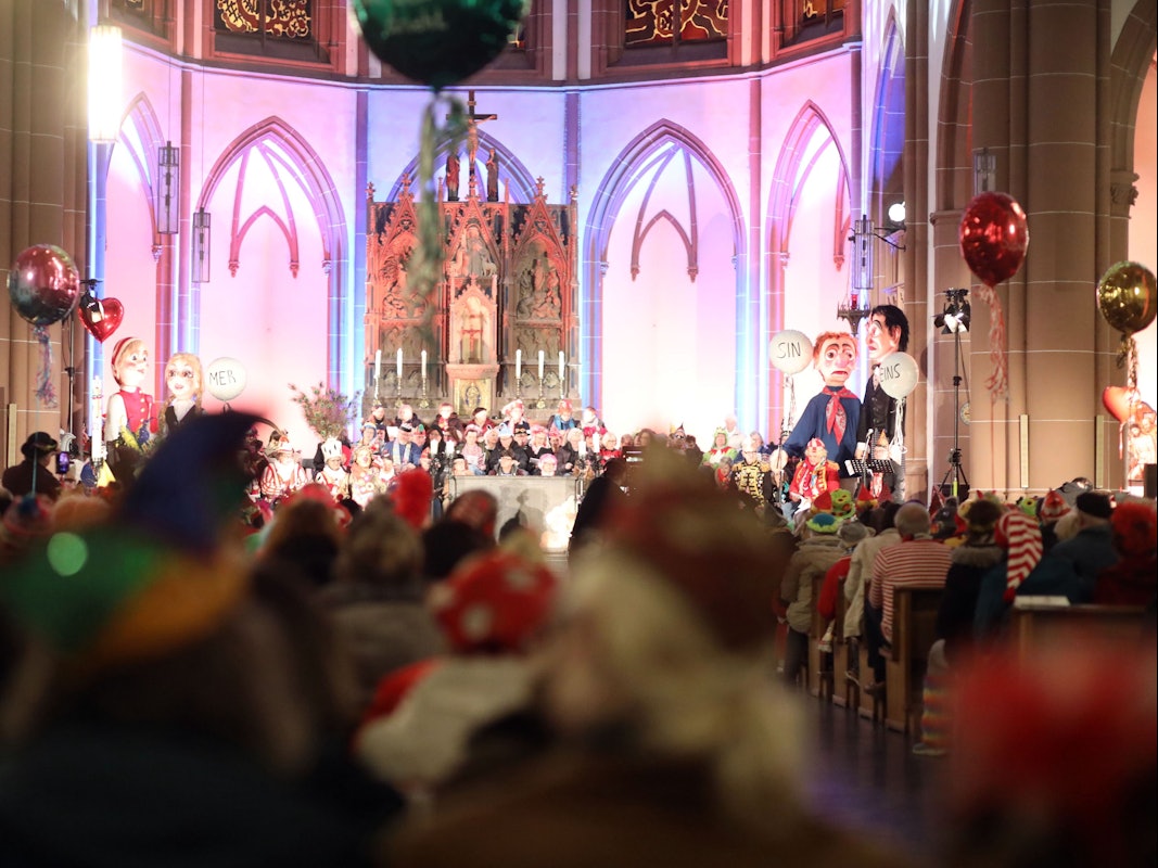 Karnevalsgottesdienst in der Agneskirche
