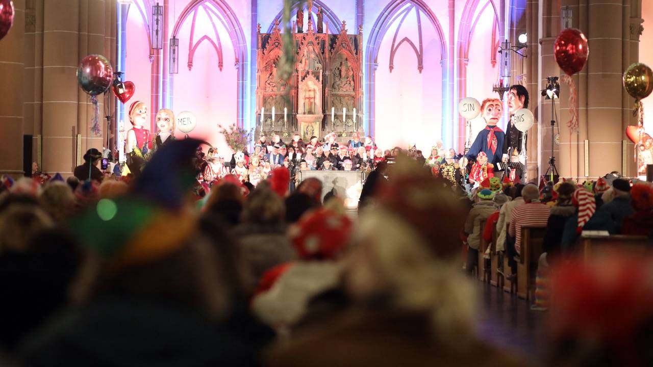 Karnevalsgottesdienst in der Agneskirche