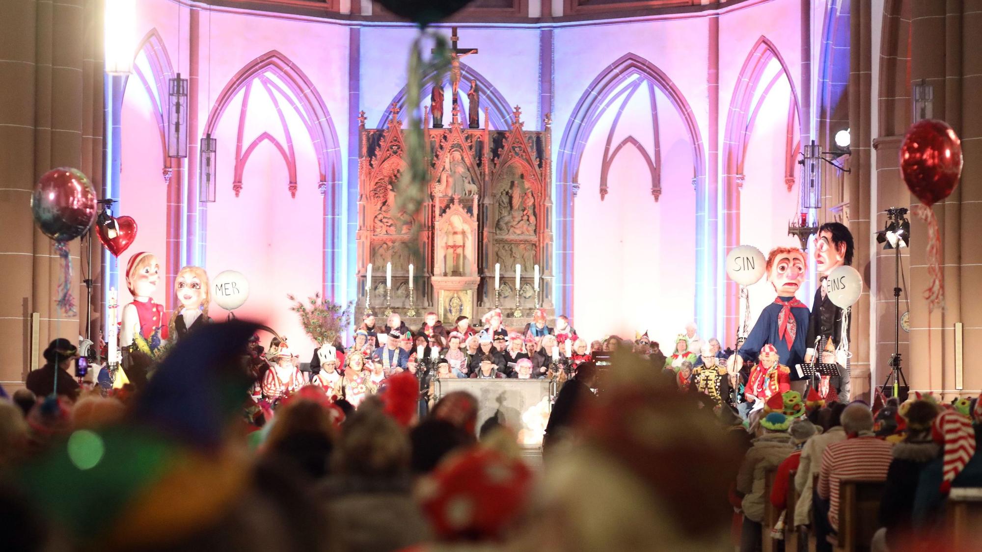 Karnevalsgottesdienst in der Agneskirche