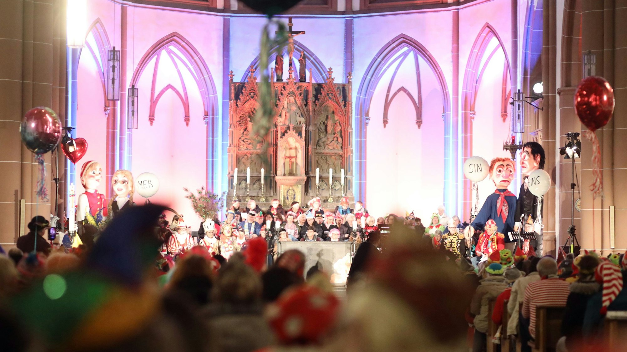 Karnevalsgottesdienst in der Agneskirche