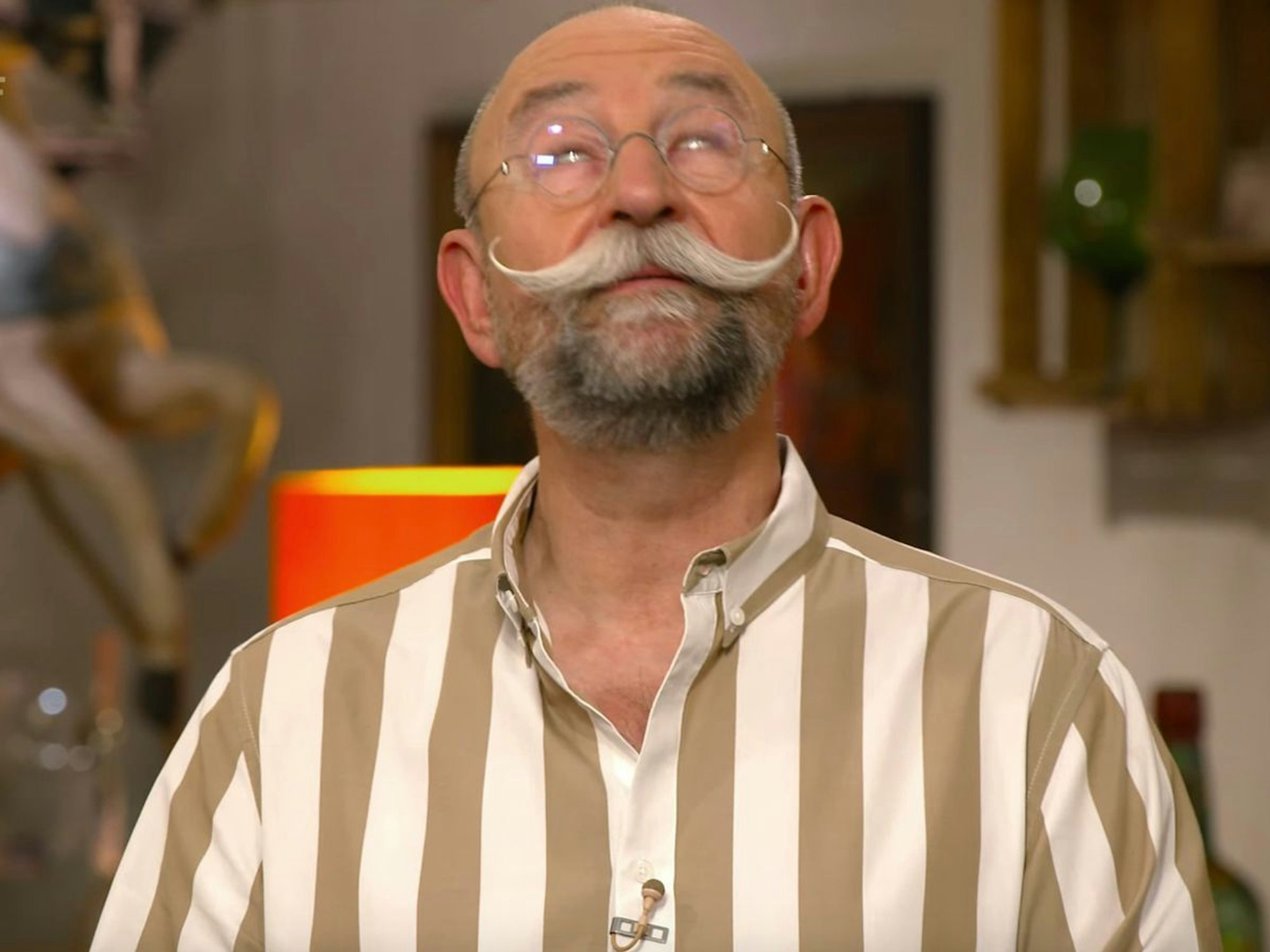 Weil der Experte Horst Lichter piesackte, beklagte sich der: „Das macht er extra.“ (Bild: ZDF)