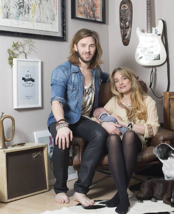 Gil Ofarim mit seiner damaligen Ehefrau Verena.