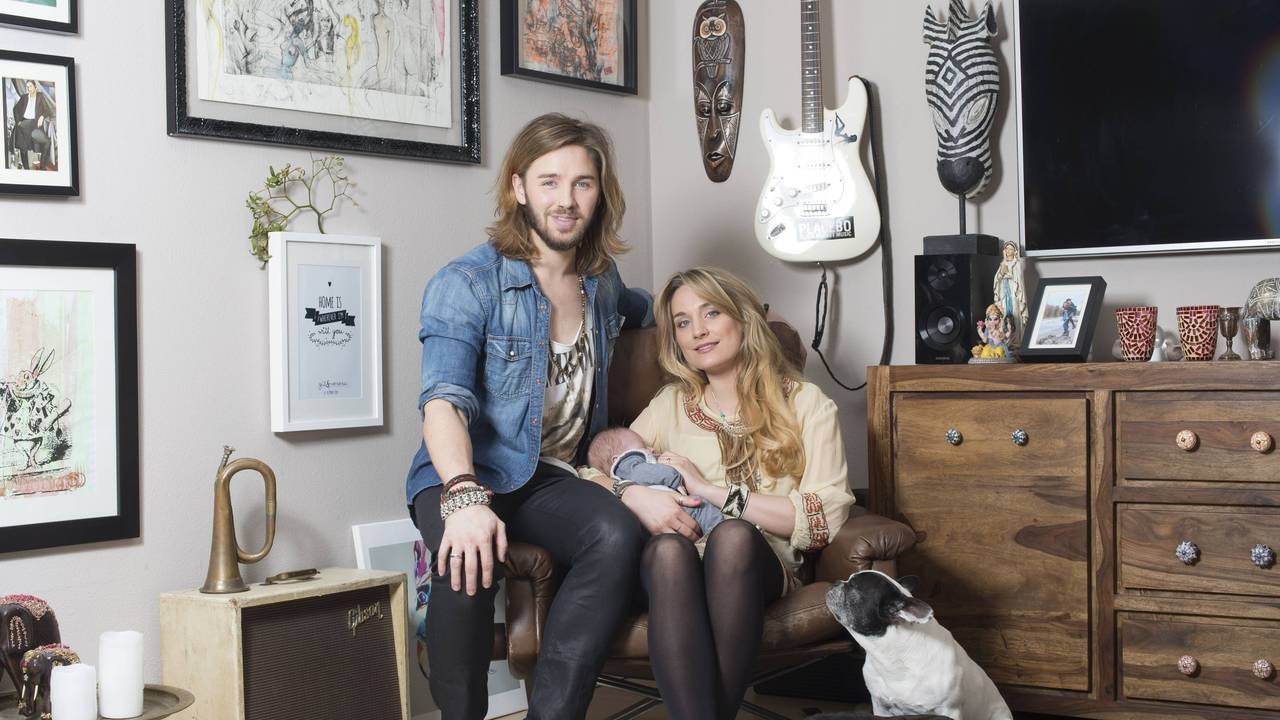 Gil Ofarim mit seiner damaligen Ehefrau Verena.
