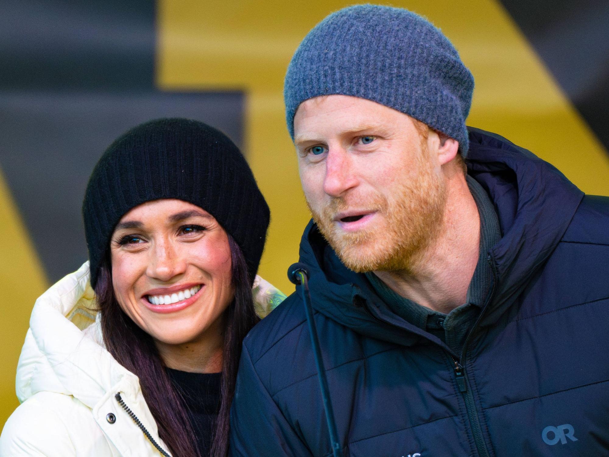Herzogin Meghan und Prinz Harry im Dienste der „Invictus Games“.