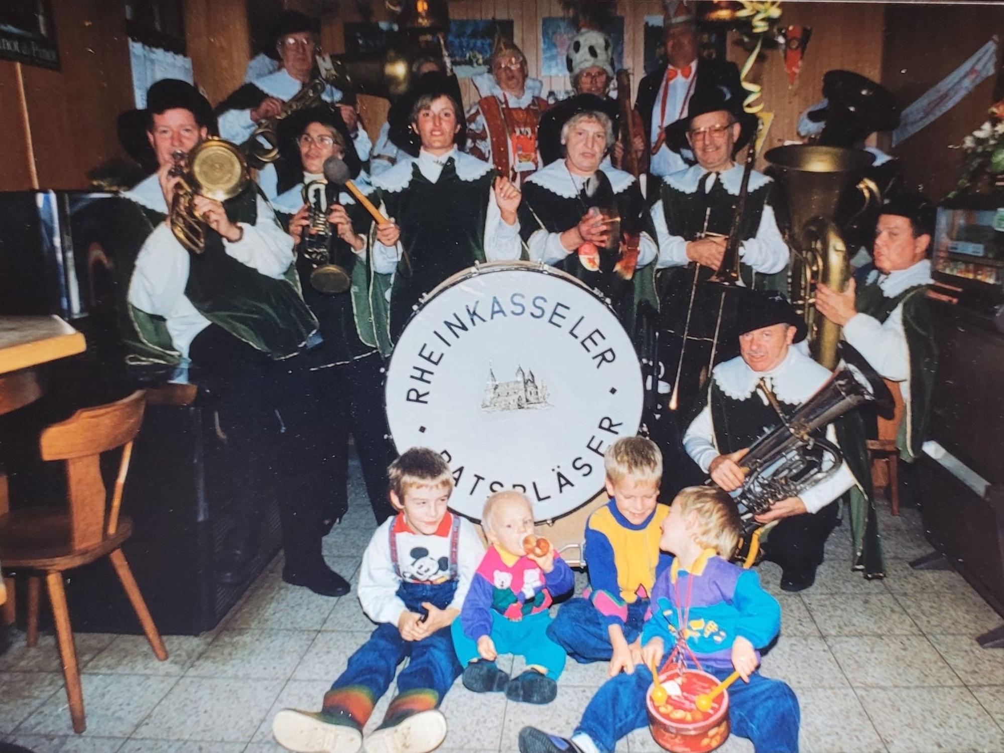 Stefan Blatt als Kind am 11.11.1992.