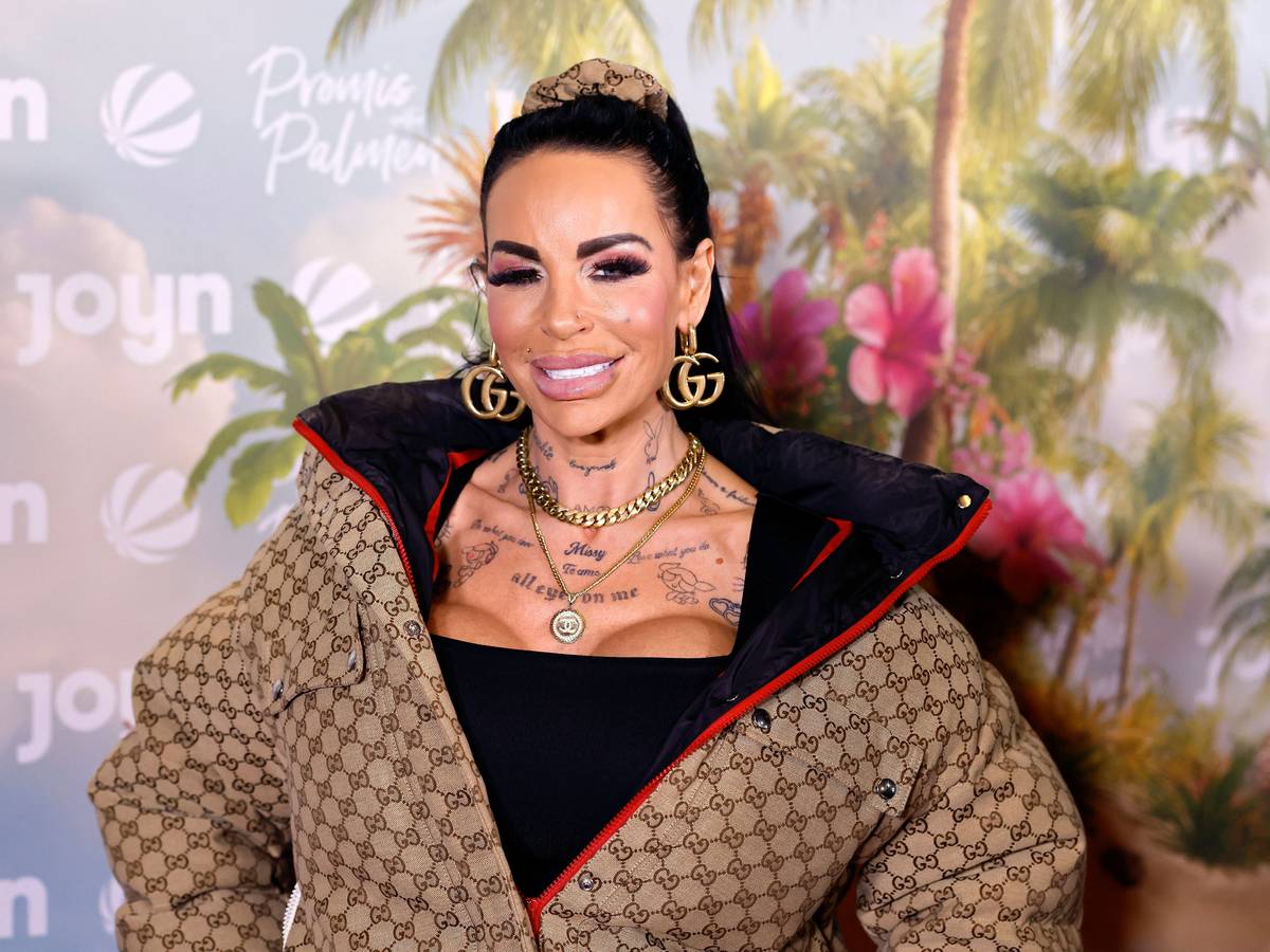 Gina-Lisa Lohfink bei der Staffel-Premiere von „Promis unter Palmen“ auf Joyn und Sat.1 im Kölner Cinenova-Kino im Februar 2026.