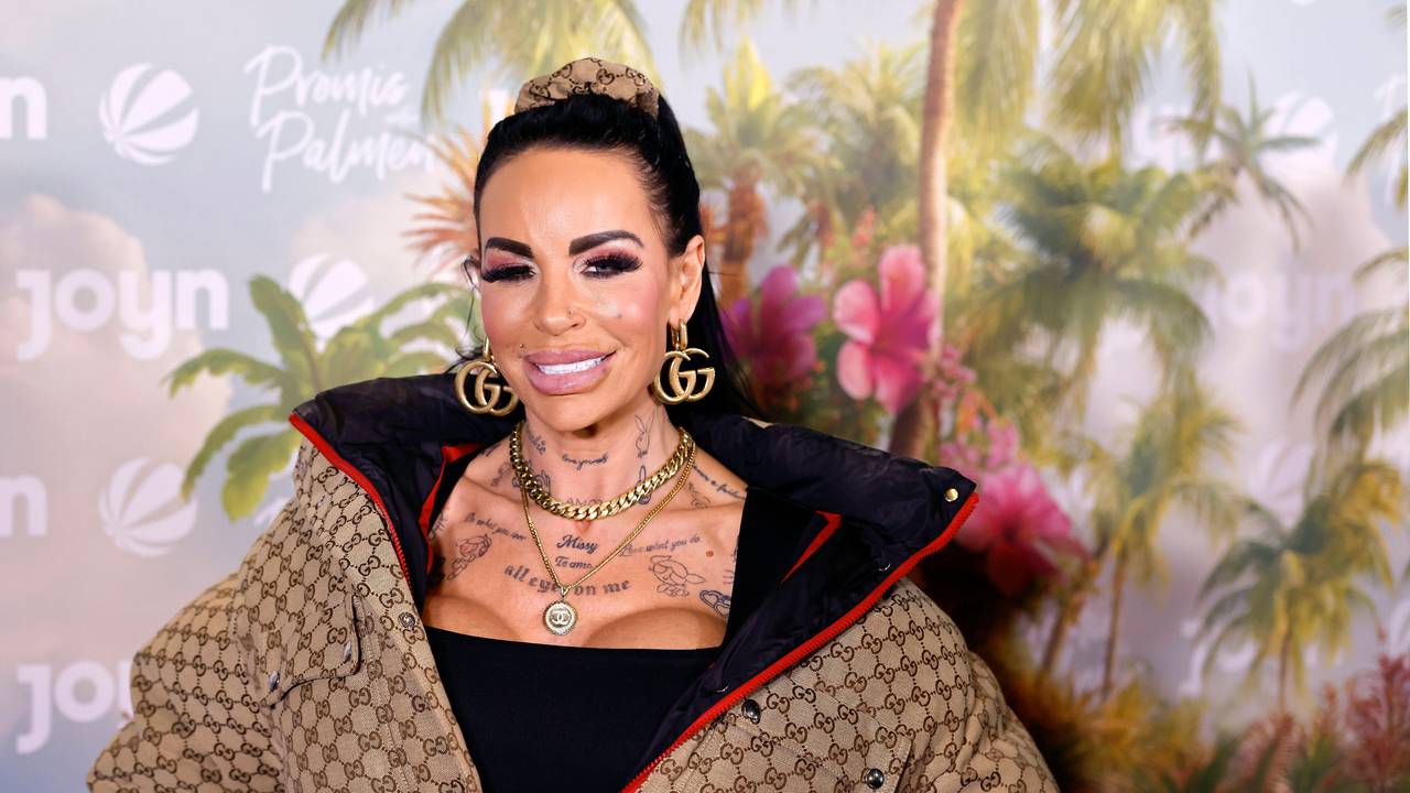 Gina-Lisa Lohfink bei der Staffel-Premiere von „Promis unter Palmen“ auf Joyn und Sat.1 im Kölner Cinenova-Kino im Februar 2026.