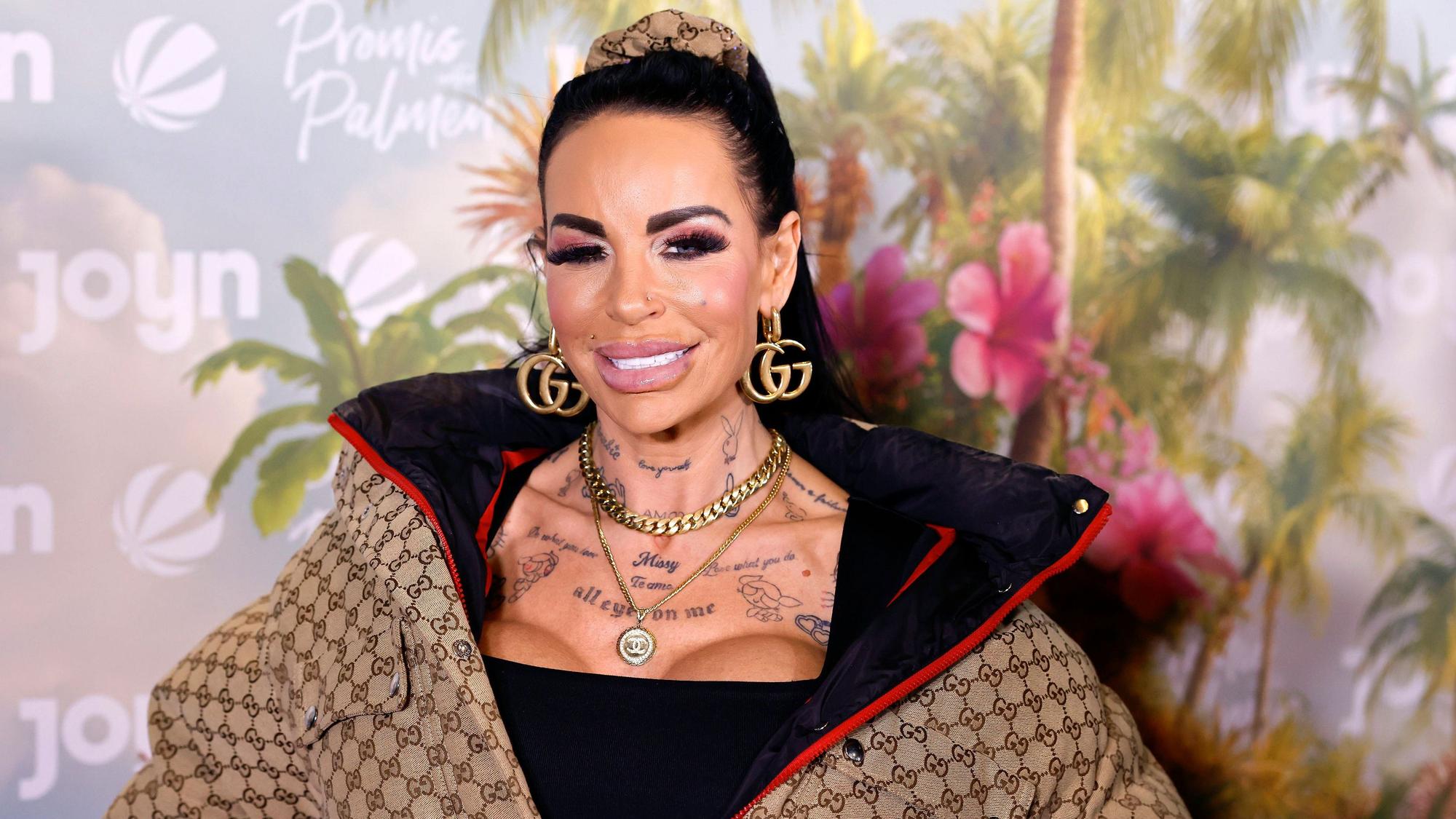 Gina-Lisa Lohfink bei der Staffel-Premiere von „Promis unter Palmen“ auf Joyn und Sat.1 im Kölner Cinenova-Kino im Februar 2026.