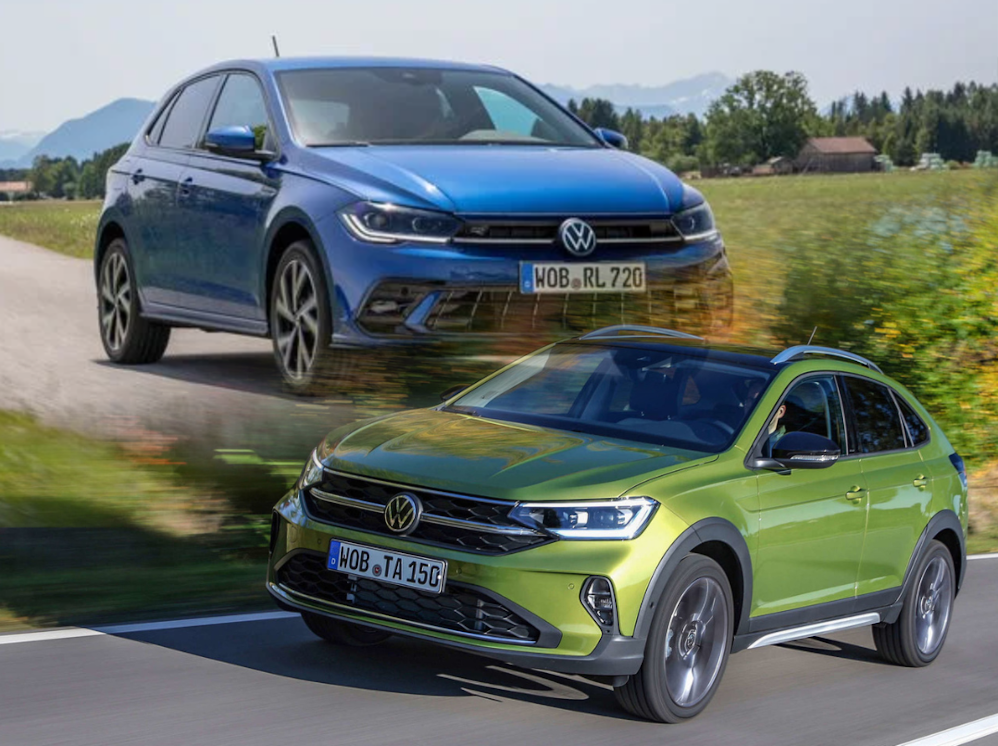 VW Polo und Taigo in einem Aufmacher