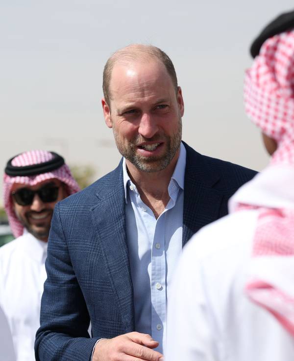 Prinz William spricht während eines Besuchs eines umweltverträglichen Stadterneuerungsprogramms am Sports Boulevard.