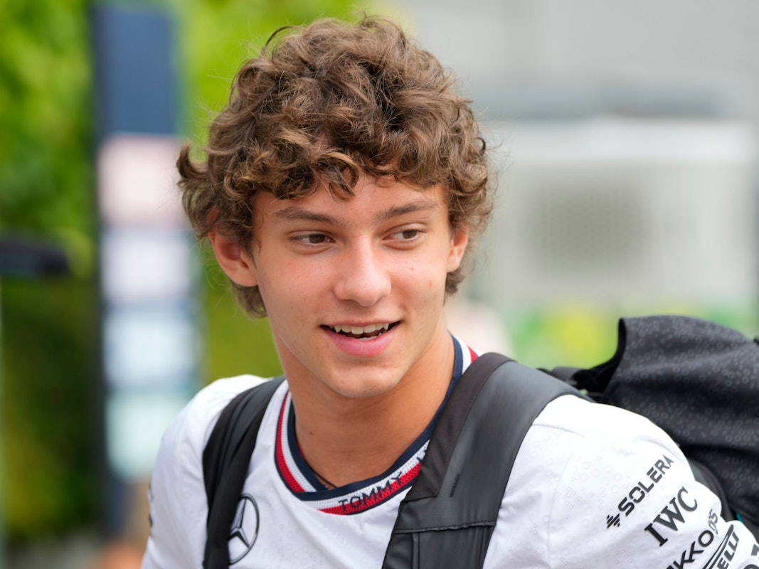 Kimi Antonelli war in einen Unfall verwickelt.