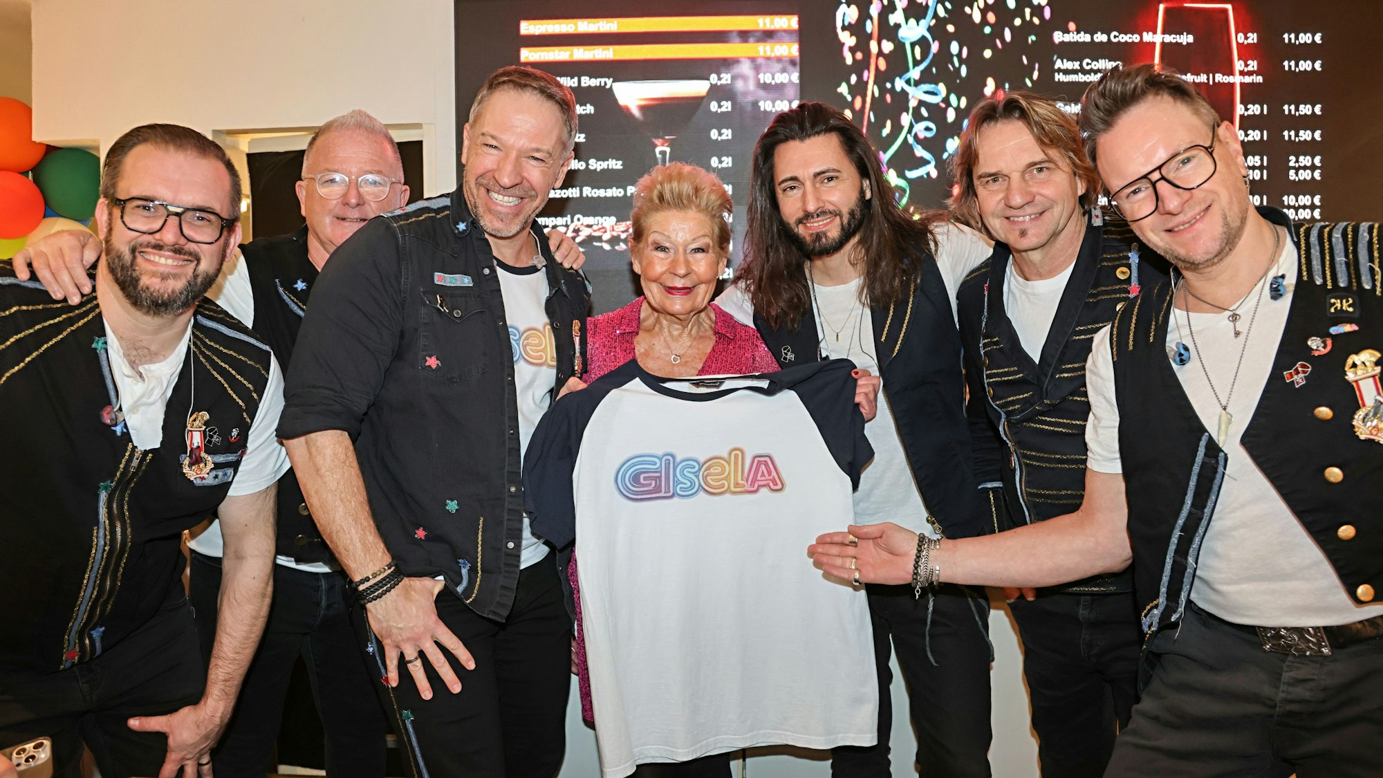 Die Höhner bei Gisela Mölken im Sartory.