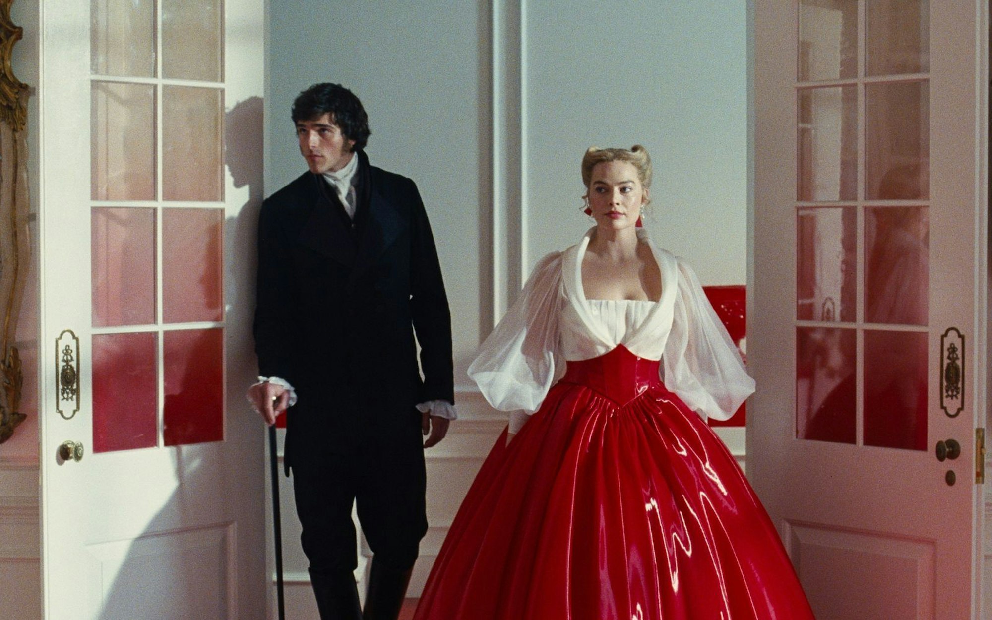 Das Casting von Jacob Elordi und Margot Robbie (Bild) in „'Wuthering Heights' - Sturmhöhe“ sorgte für viel Kritik. (Bild: 2026 Warner Bros. Pictures)