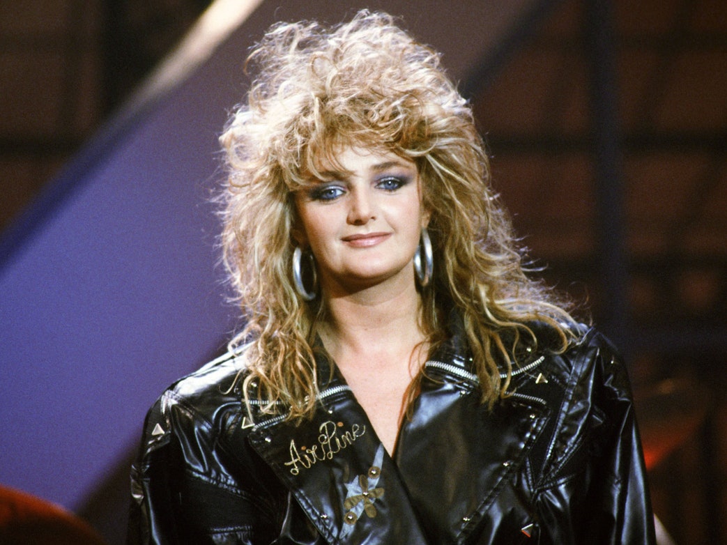 Bonnie Tyler auf dem Höhepunkt ihrer Karriere.
