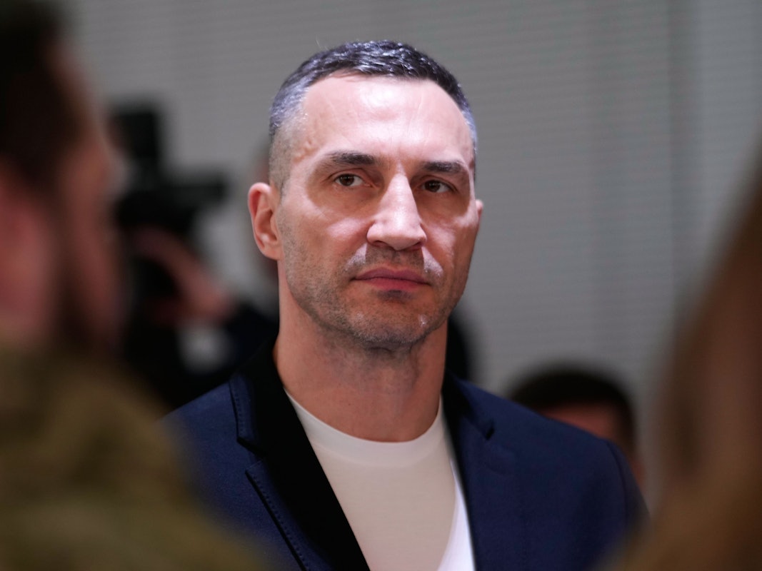 Wladimir Klitschko beim Weltwirtschaftsforum in Davos.