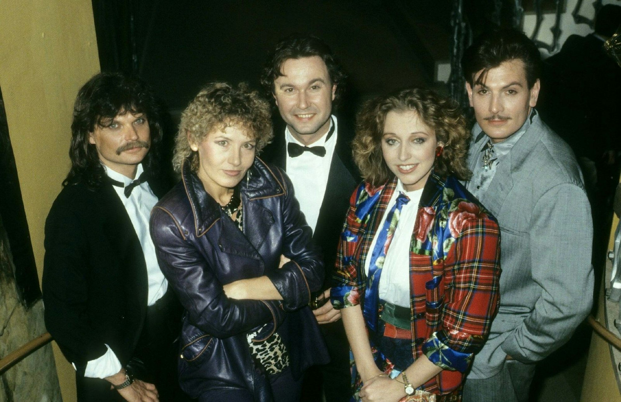 Mit seiner Band Dschinghis Khan feierte Wolfgang Heichel (Mitte) in den 1980er-Jahren große Erfolge. Jetzt ist er gestorben. (Bild: IMAGO / teutopress)