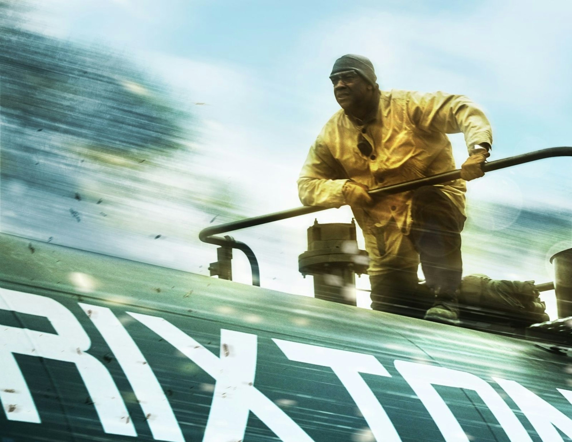 Frank Barnes (Denzel Washington) ahnt, dass die Kesselwagen unter ihm einen hochexplosiven, tödlichen Chemie-Cocktail enthalten. (Bild: RTL / © 2010 Twentieth Century Fox Film Corporation)