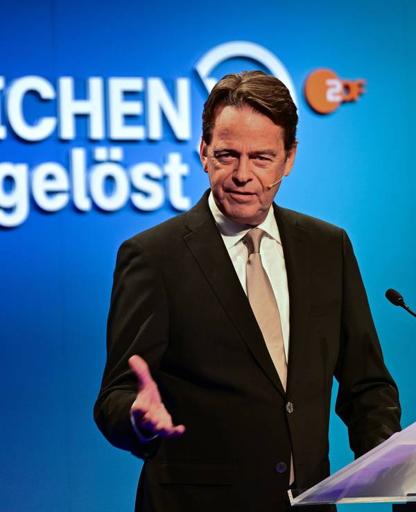 ARCHIV - 17.11.2025, Berlin: Rudi Cerne, Moderator von Aktenzeichen XY. (zu dpa: «Hinweise zu Raubüberfall auf Ehepaar nach «Aktenzeichen XY»») Foto: Sebastian Gollnow/dpa +++ dpa-Bildfunk +++