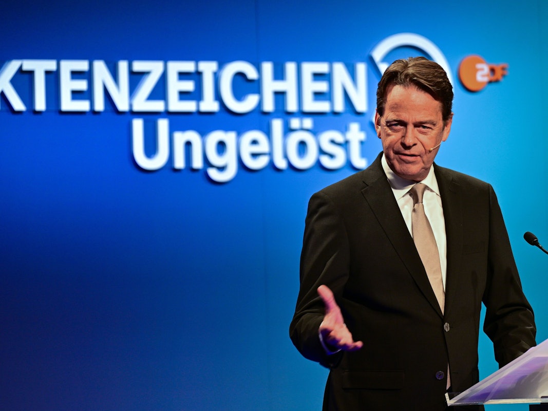 ARCHIV - 17.11.2025, Berlin: Rudi Cerne, Moderator von Aktenzeichen XY. (zu dpa: «Hinweise zu Raubüberfall auf Ehepaar nach «Aktenzeichen XY»») Foto: Sebastian Gollnow/dpa +++ dpa-Bildfunk +++