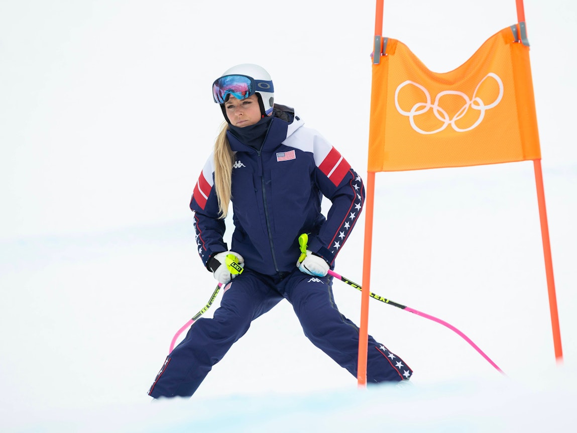 Lindsey Vonn stürzte bei den Olympischen Winterspielen 2026 schwer.