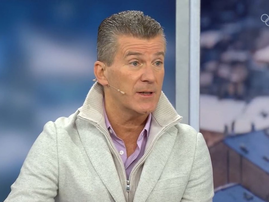 Daniel Weiss spricht im ARD-Studio.