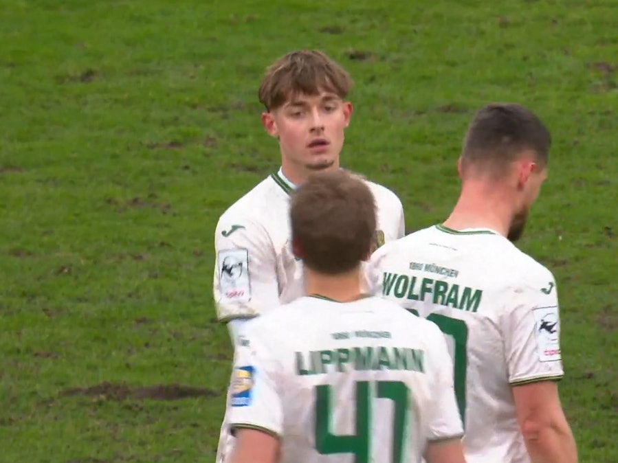 Noah Klose nach seinem Kurz-Auftritt für 1860 München.