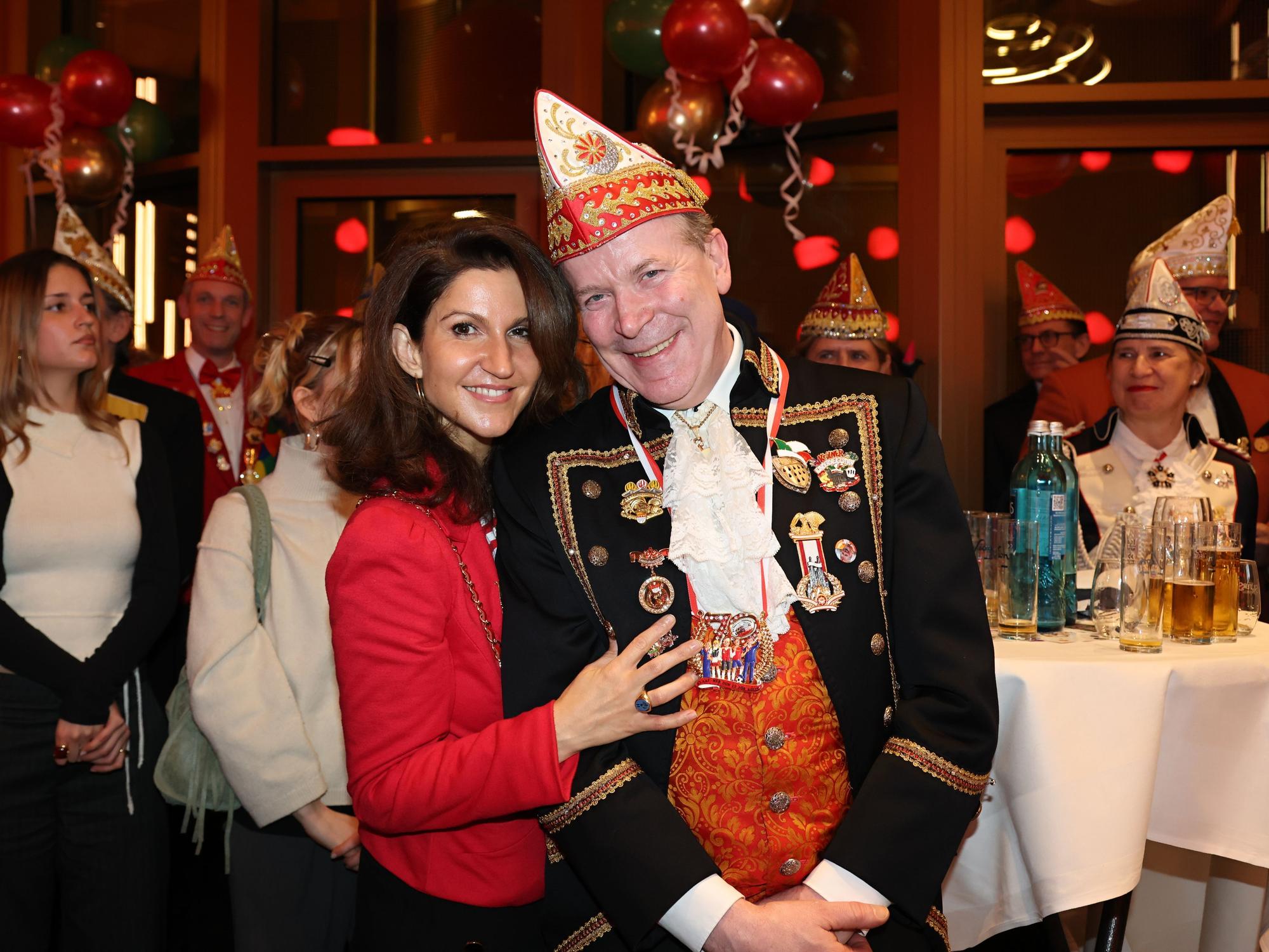 Christoph Kuckelkorn mit Ehefrau Katia.
