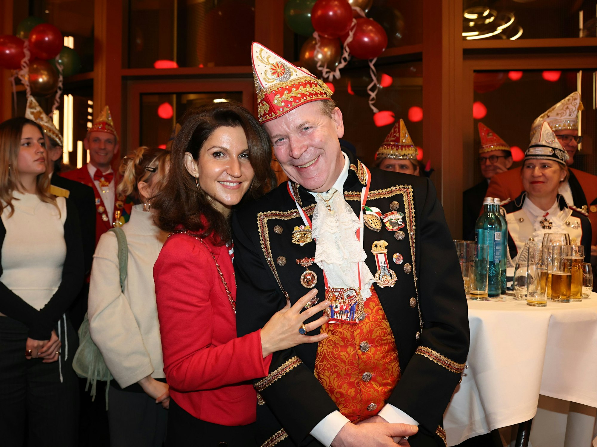 Christoph Kuckelkorn mit Ehefrau Katia.