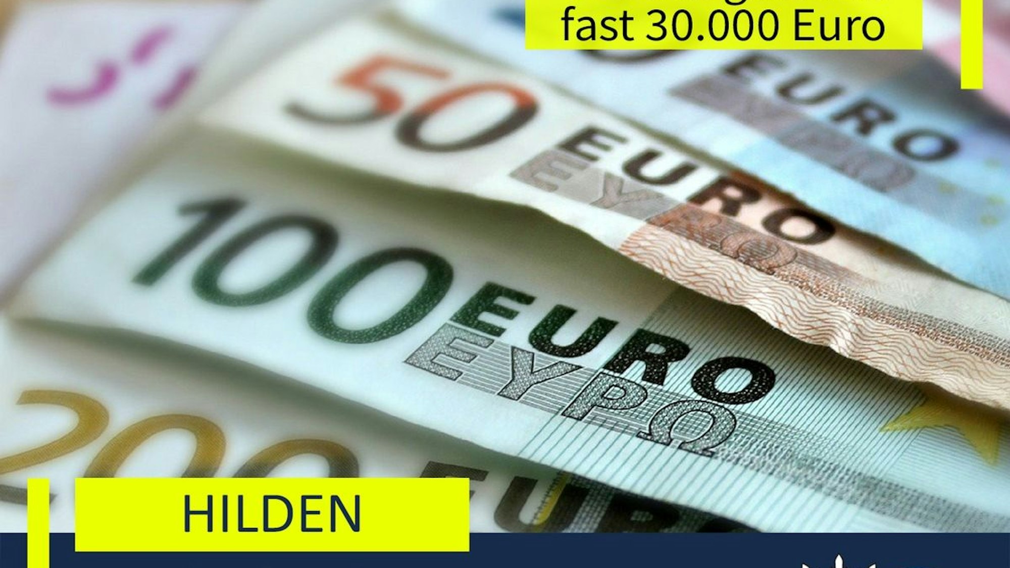 Polizei beschlagnahmt Bargeld bei illegalem Glücksspiel.