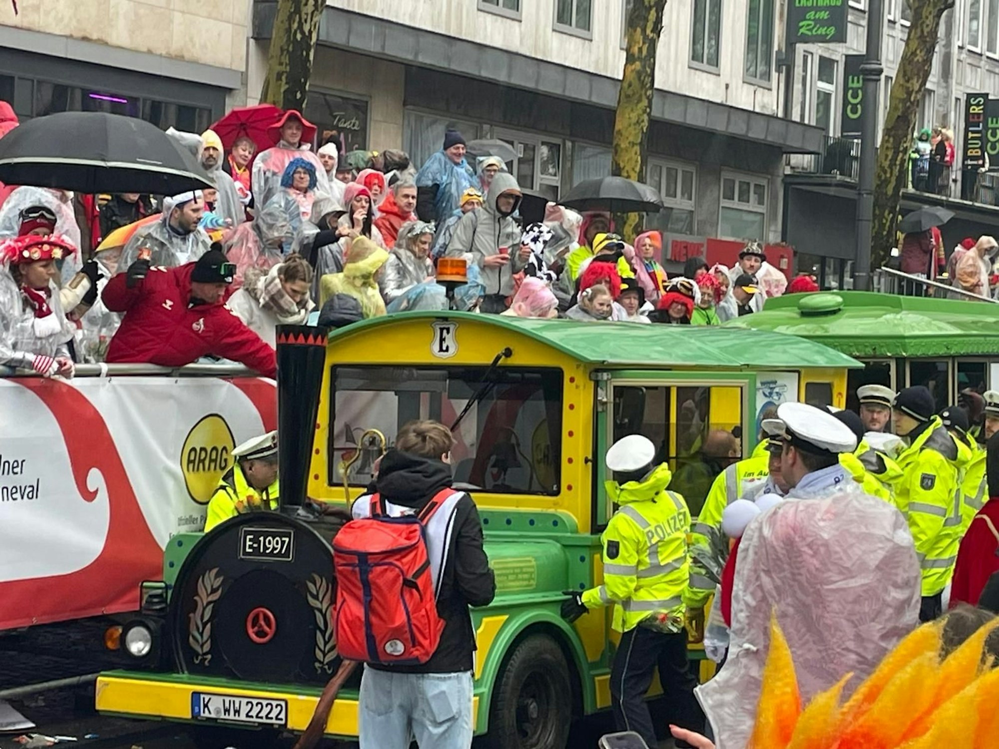 Die havarierte Bimmelbahn wird ausgetauscht.