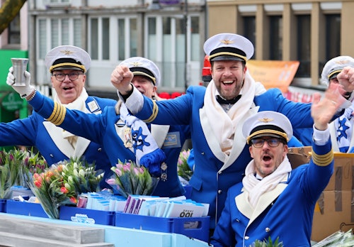 Sven Welter von den Paveiern (2.v.r.)