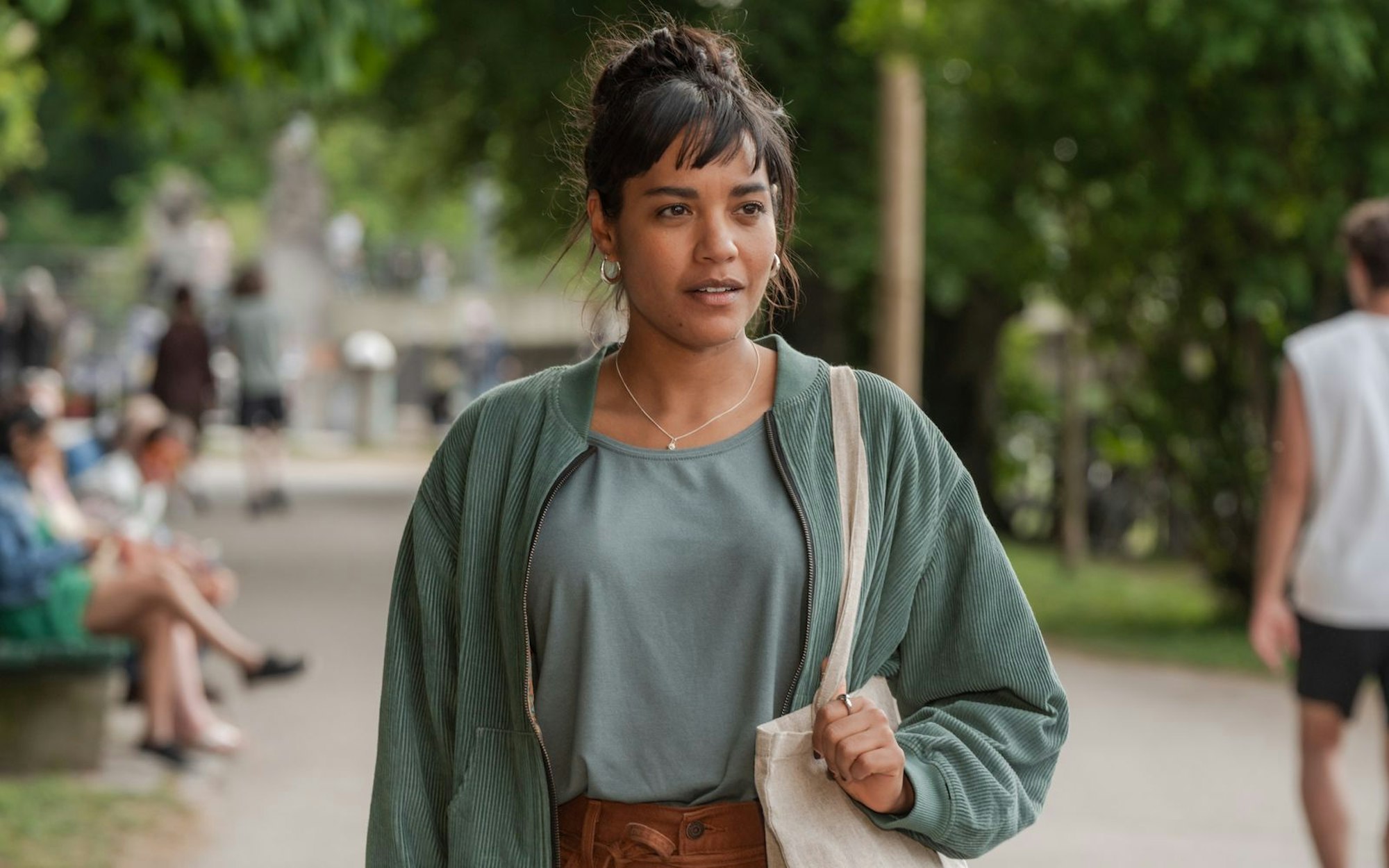 Salka Weber wurde 1989 in Wien geboren. München kennt sie nicht zuletzt durch ihr erstes Bühnenengagement am Deutschen Theater. (Bild: BR/Kineo Film GmbH/Lars Nitsch)