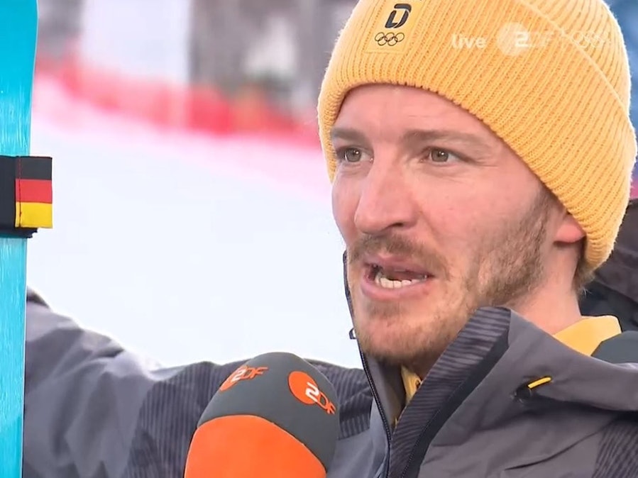 Linus Straßer im ZDF-Interview.