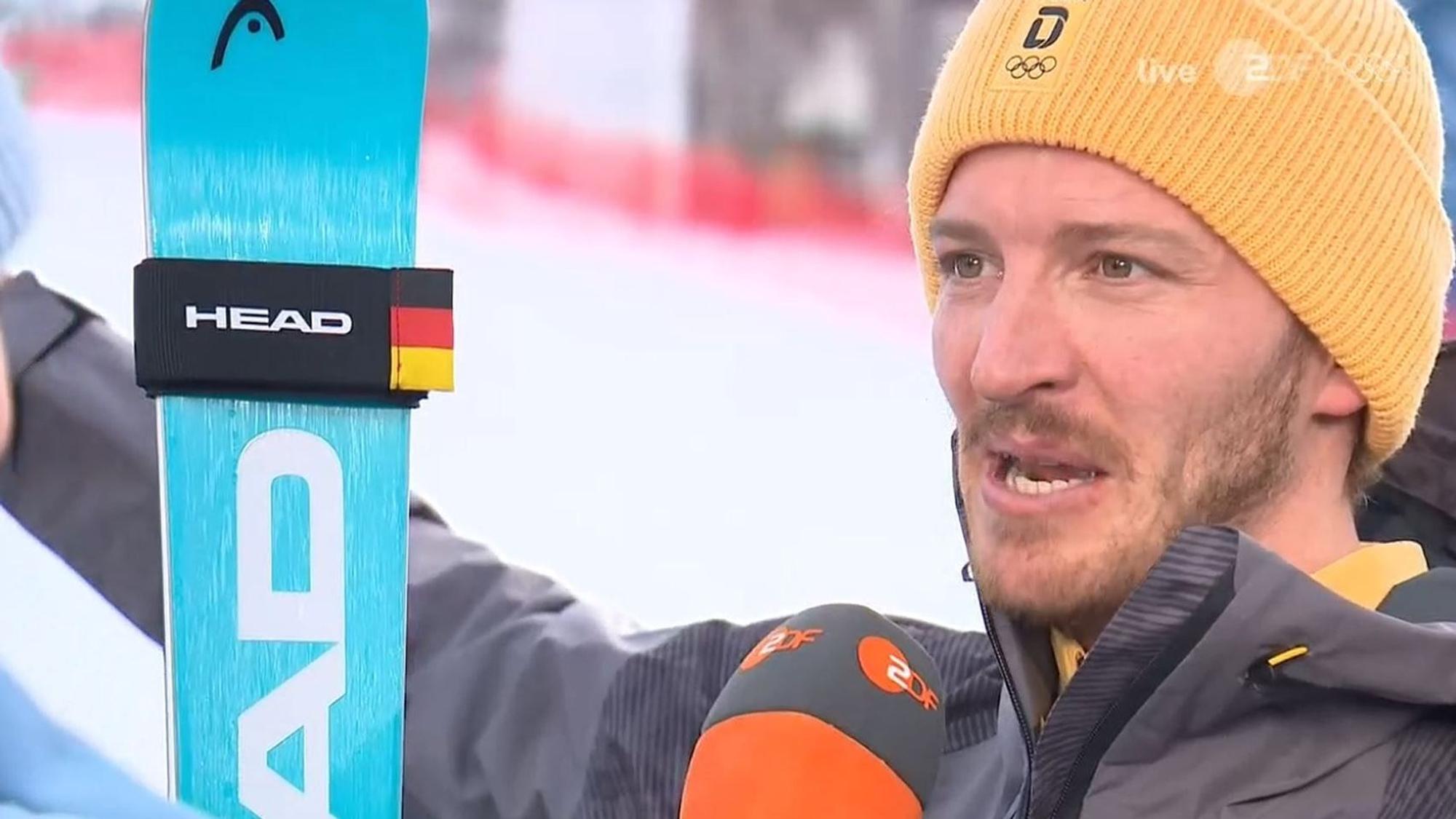Linus Straßer im ZDF-Interview.