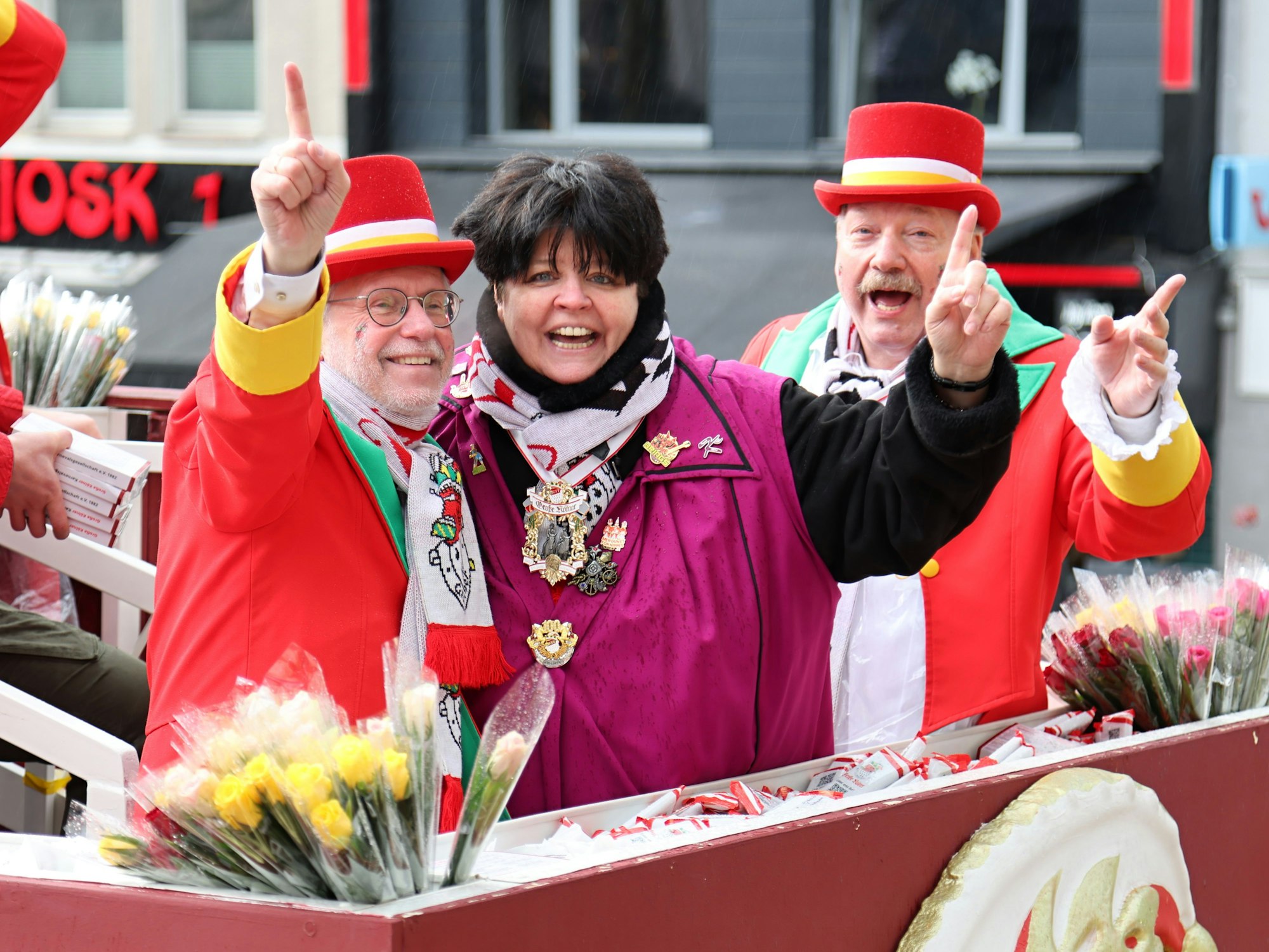 Ingrid Kühne neben Joachim Wüst.