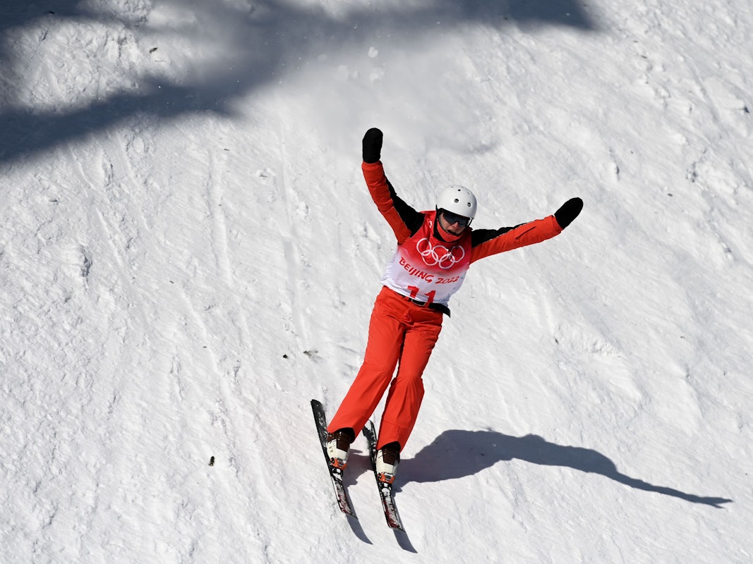 Emma Weiß aus Deutschland in Aktion.