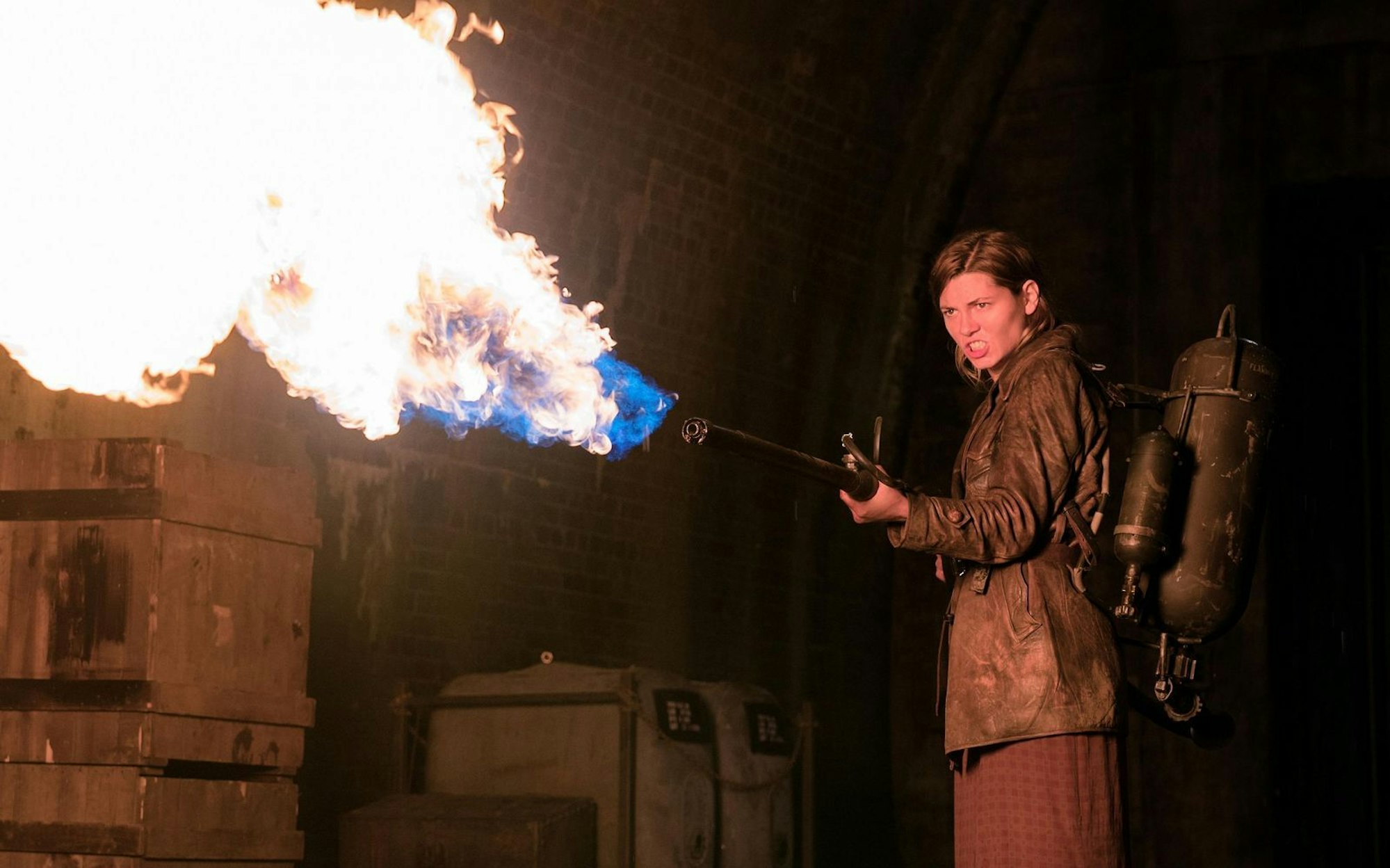 „Operation: Overlord“ ist eine ungewöhnliche Mischung aus Kriegs-, Horror- und Zombiefilm. (Bild: 2018 Paramount Pictures. All Rights Reserved. / Peter Mountain)