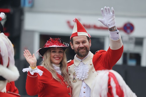 Melanie Kessler und Thomas Kessler, ehemaliger Spieler und jetziger Geschäftsführer Sport 1. FC Köln.