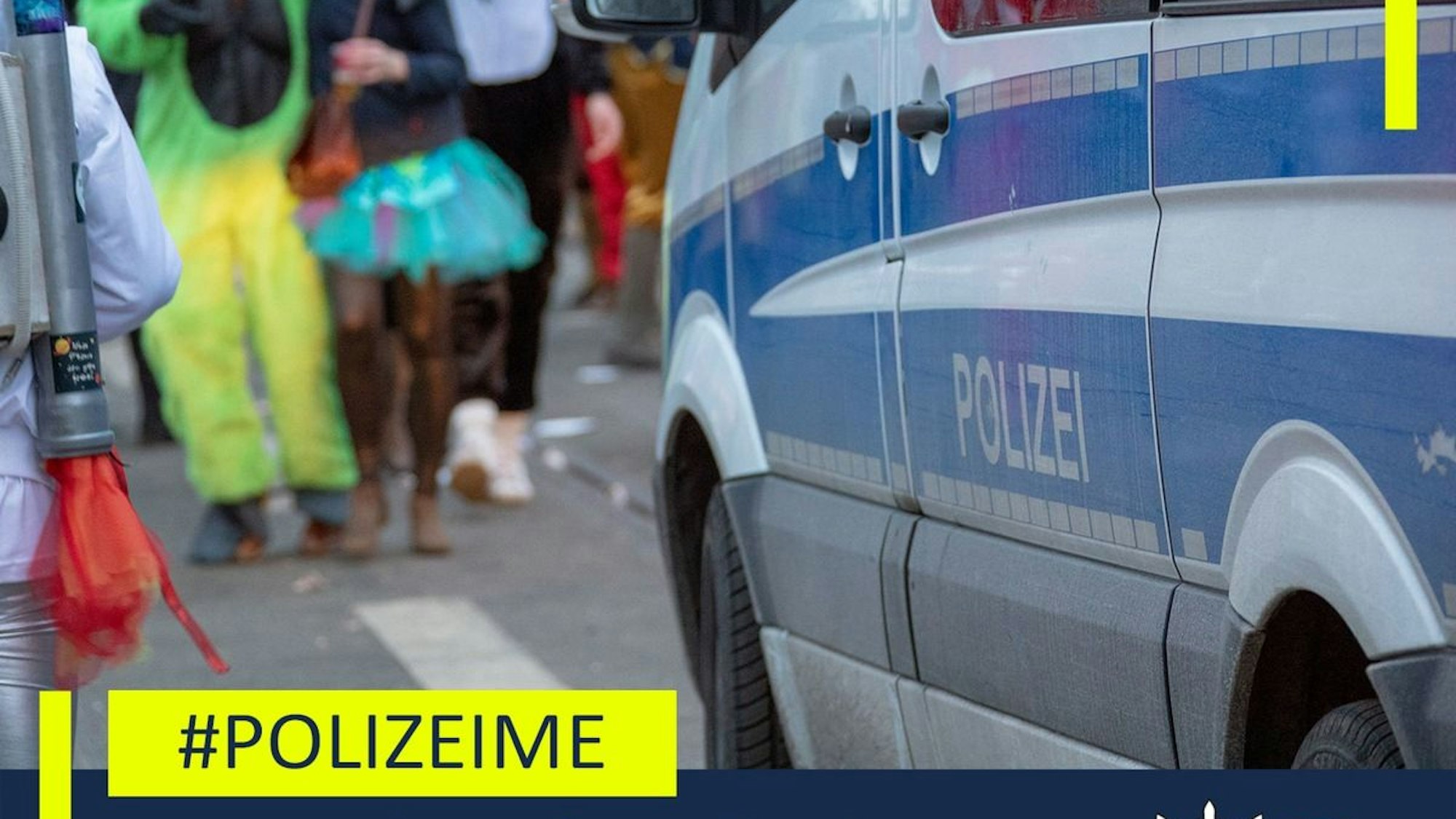 Friedliche Karnevalssaison im Kreis Mettmann, Polizei bedankt sich.